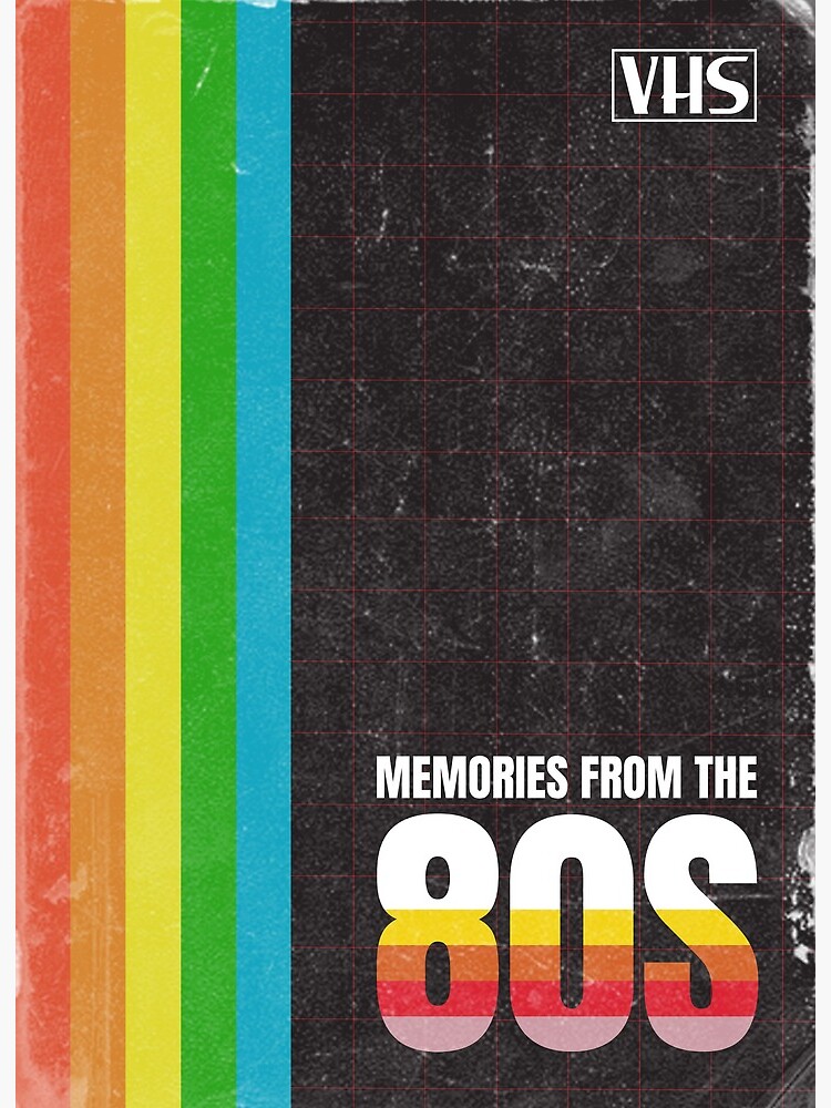 Memories From The 80's VHS Classic Style Cover
