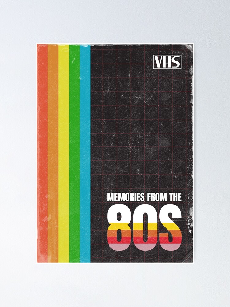 Memories From The 80's VHS Classic Style Cover