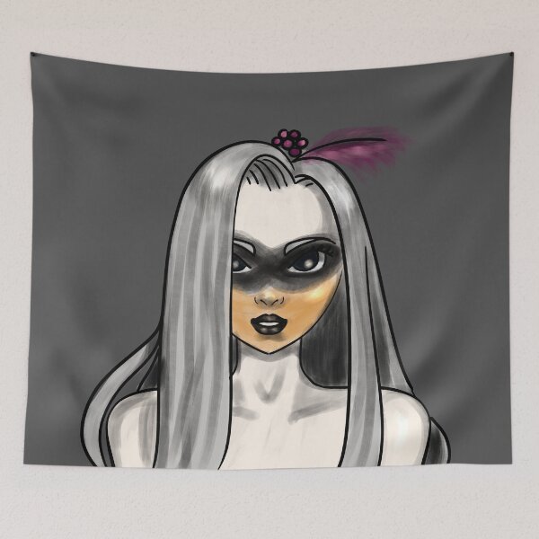 Item preview, The Swan - Digital Portrait designed and sold by Taladesignlab.