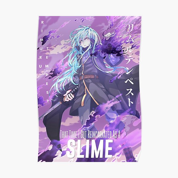 Rimuru Tempest Purple Poster