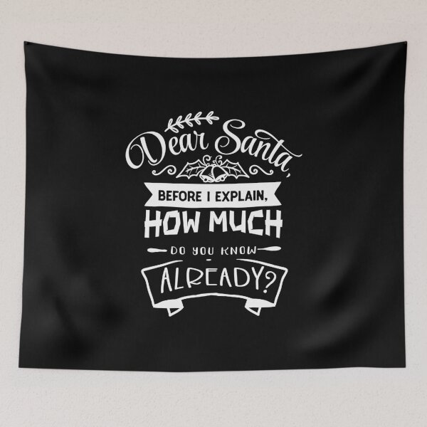 Item preview, Dear Santa Before I Explain How Much Do You Know designed and sold by Mriganka Gogoi.