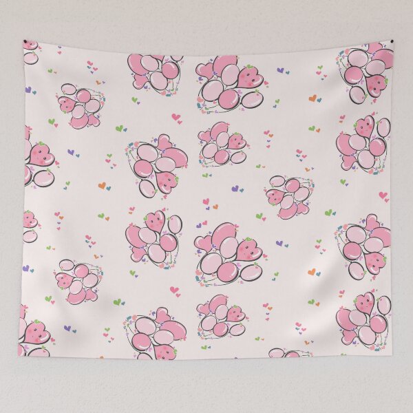 Item preview, Pink color balloons - Cute Love designed and sold by Aerithcloud01.