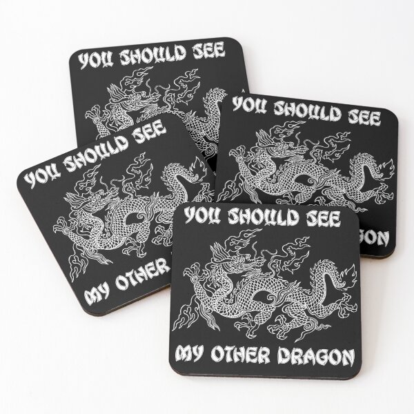 Item preview, You Should See My Other Dragon Humor - Black designed and sold by johnta17.