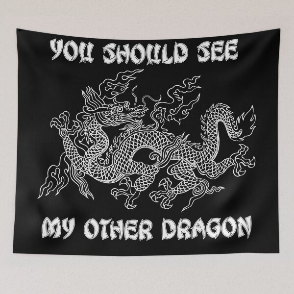 Item preview, You Should See My Other Dragon Humor - Black designed and sold by johnta17.