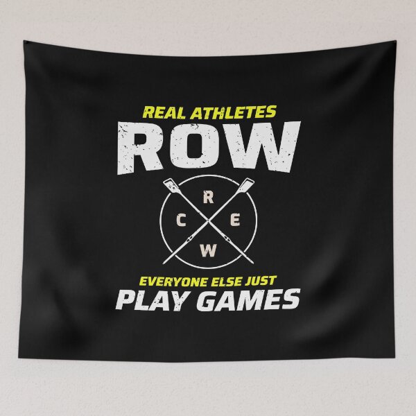Item preview, Crew Rowing Row Team Boat Oar Rower Funny Saying Gift designed and sold by TastefulTees.