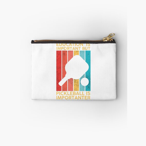Item preview, Education Is Important But Pickleball Is Importanter White designed and sold by DeeXdesigns.