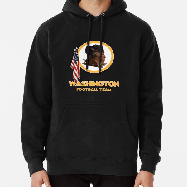 black redskins hoodie