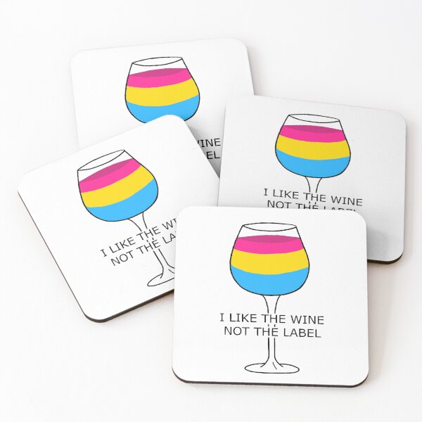 Item preview, I Like The Wine Not The Label, Pan Flag designed and sold by elxxwhite.