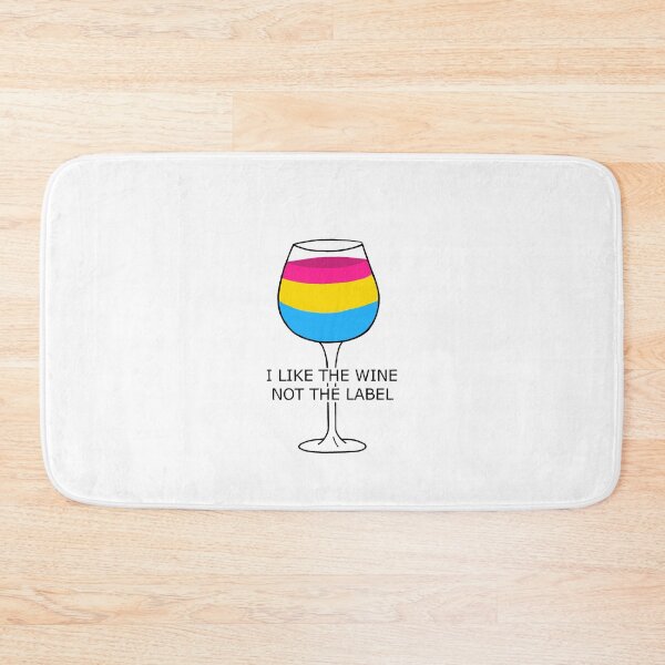 Item preview, I Like The Wine Not The Label, Pan Flag designed and sold by elxxwhite.