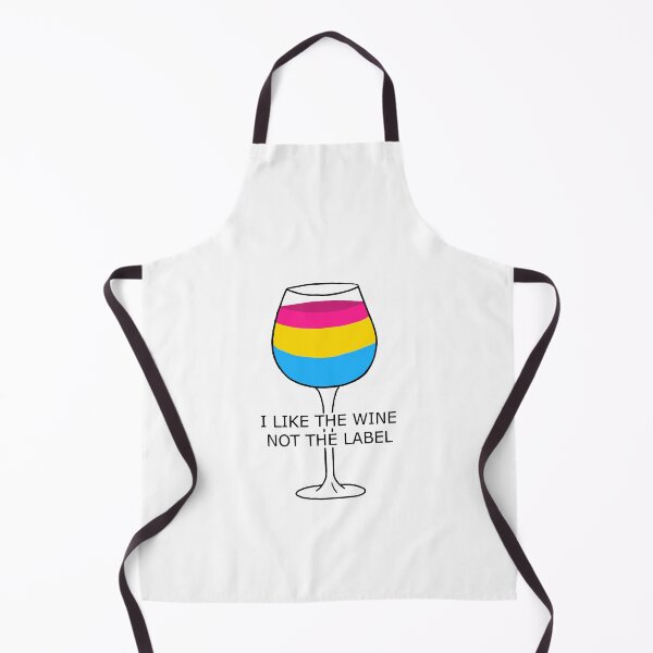 Item preview, I Like The Wine Not The Label, Pan Flag designed and sold by elxxwhite.