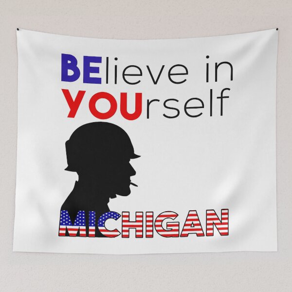 Item preview, Believe in Yourself Michigan | Be You | designed and sold by BestBash.