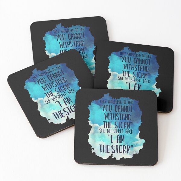 Item preview, She Whispered I Am The Storm Novelty designed and sold by elainetgallag.