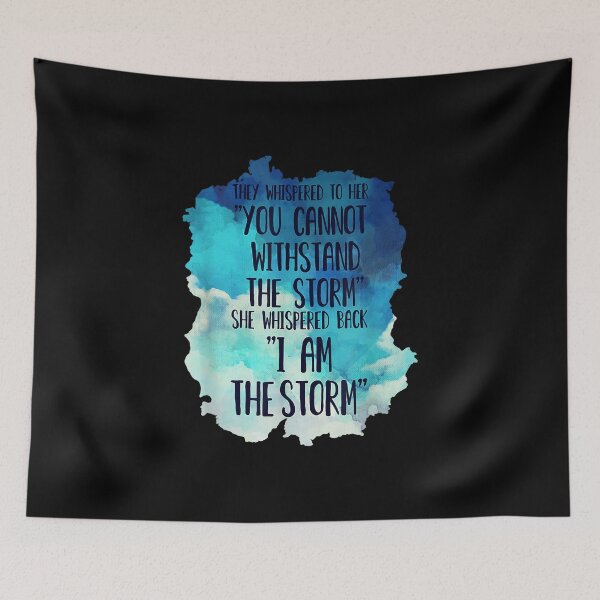 Item preview, She Whispered I Am The Storm Novelty designed and sold by elainetgallag.
