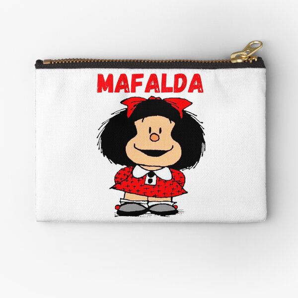 triple mafalda Zipper Pouch