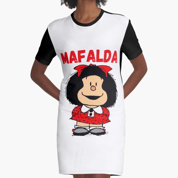 mafalda the world will adjust, mafalda triple Vestido camiseta