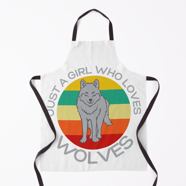 Item preview, Just A Girl Who Loves Wolves Design For the Wolf Lover designed and sold by giftsbyminuet.