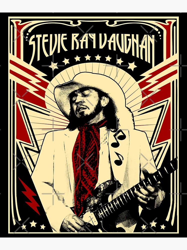 日本初の STEVIE RAY VAUGHAN アントンズ ソロライブポスター 