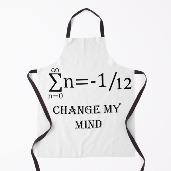 Item preview, sum of all natural numbers, funny math designed and sold by NoetherSym.