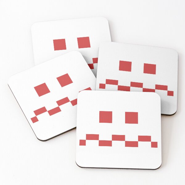 Item preview, Retro Arcade Game Scared Ghost Costume - Red over White designed and sold by johnta17.