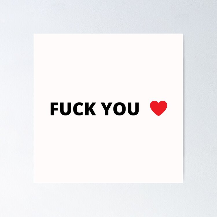 Fuck You Pinstripe Look Closely Sticker