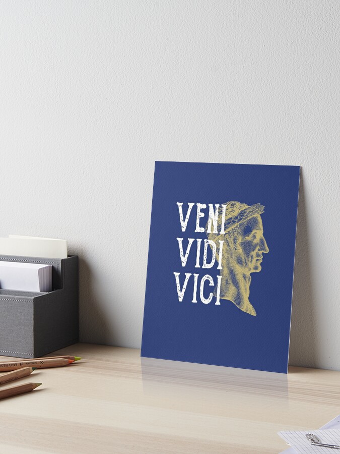 VENI VIDI VICI ROMAN EMPIRE | Art Board Print