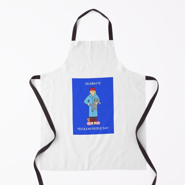 Item preview, Peculiar People Day January 10th Cartoon Lady with Cats designed and sold by KateTaylor.