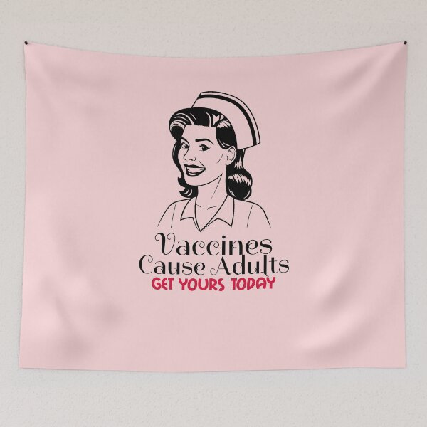 Artikelvorschau, Lustige Impfstoffe verursachen Erwachsene Vintage Krankenschwester Pro-Impfung Retro Geschenk entworfen und verkauft von TopTeeShop.