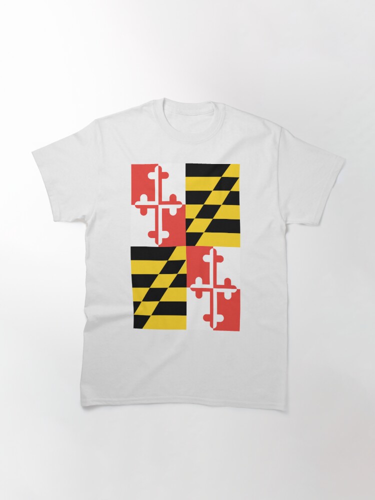 Flag of Maryland Flag of Maryland Classic T-Shirt | Redbubble