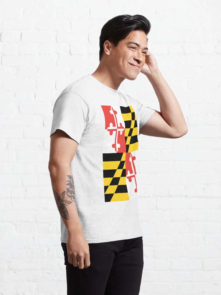 Flag of Maryland Flag of Maryland Classic T-Shirt | Redbubble