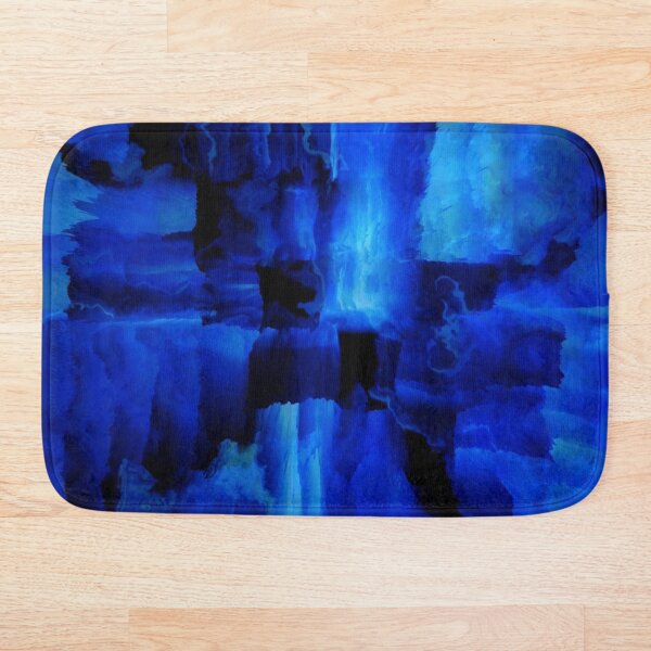 Item preview, Abstract blue shadows and light bridge and stairs designed and sold by Digibee.