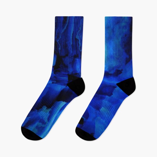 Item preview, Abstract blue shadows and light bridge and stairs designed and sold by Digibee.