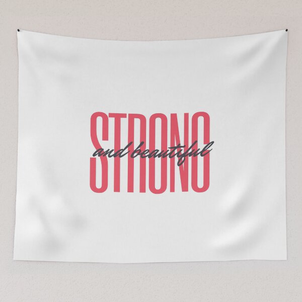 Item preview, Strong And Beautiful designed and sold by pintsandquarts.