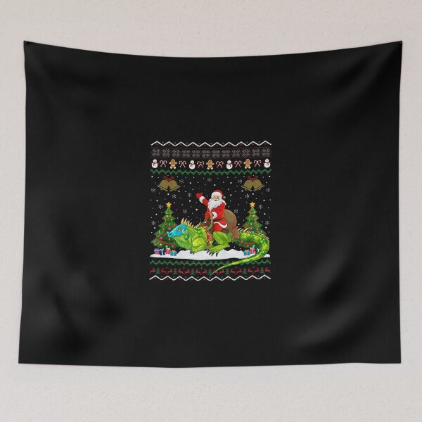 Item preview, Ugly Iguana Xmas Gift Santa Riding Iguana Christmas designed and sold by MyintThan09.