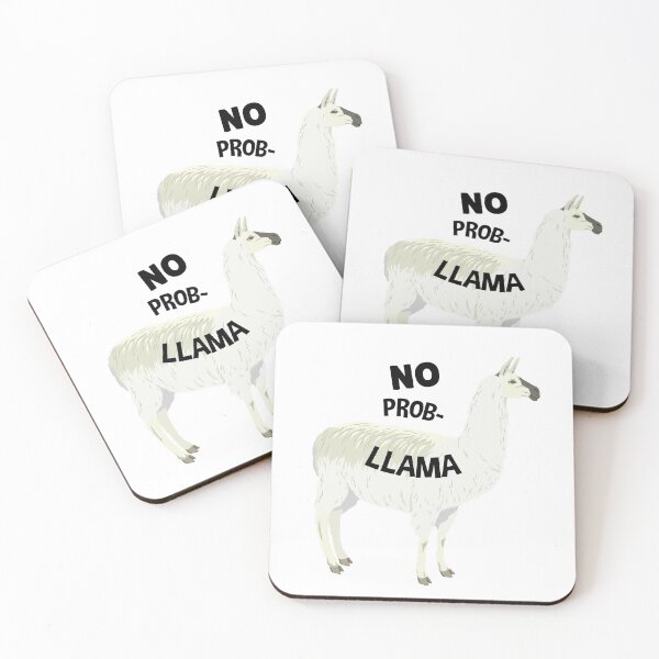 Item preview, No prob llama | Funny Illustration designed and sold by artado.