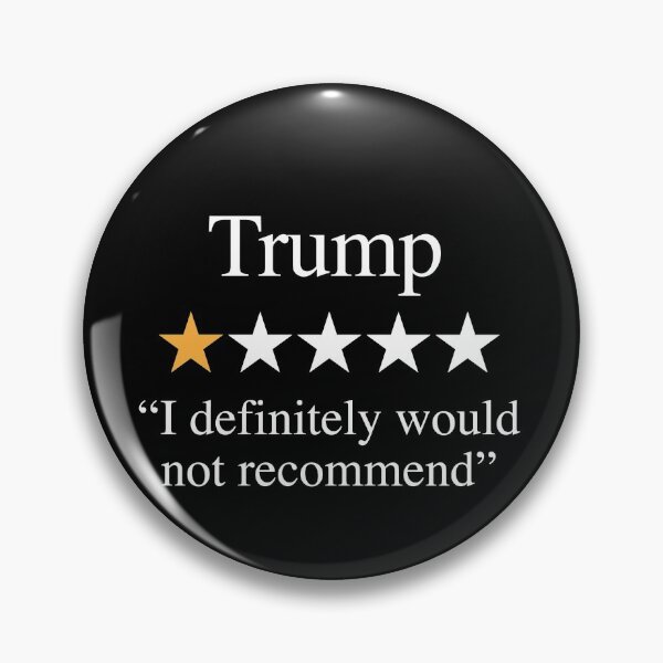 Item preview, Funny Anti Trump 1 Star Do Not Recommend designed and sold by djkirei.