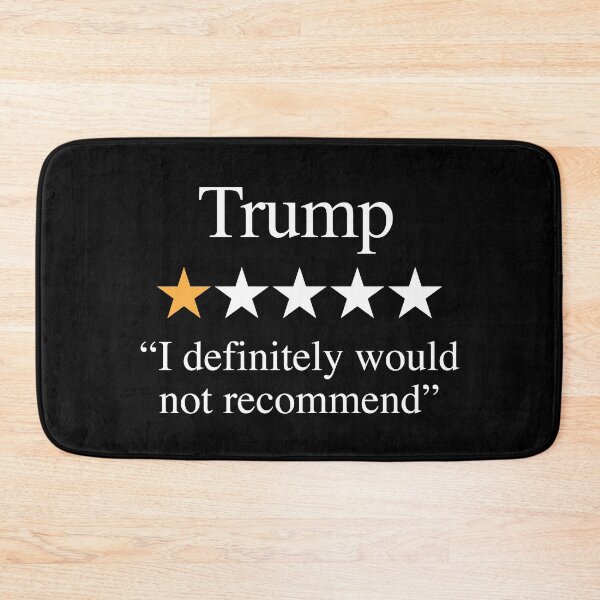 Item preview, Funny Anti Trump 1 Star Do Not Recommend designed and sold by djkirei.