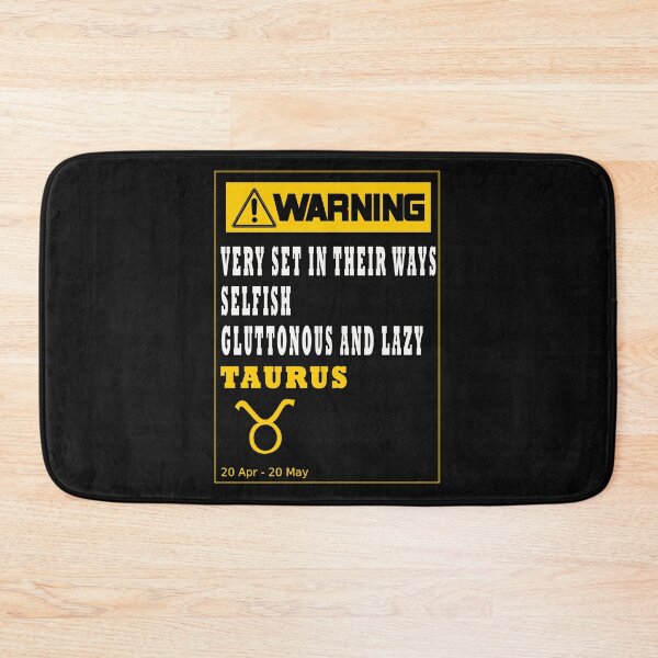 Item preview, WARNING ZODIAC SIGN PISCES designed and sold by GraphicMedia.