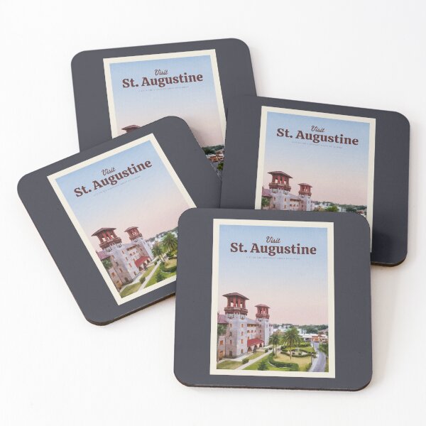 Item preview, Visit St. Augustine  designed and sold by Mercury Club.