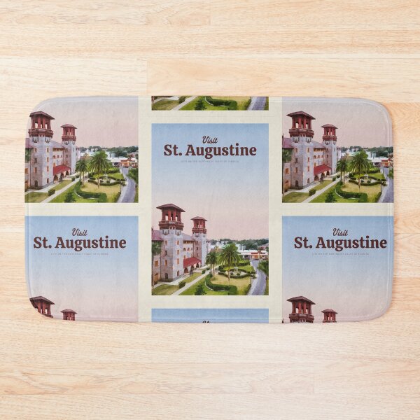 Item preview, Visit St. Augustine  designed and sold by Mercury Club.