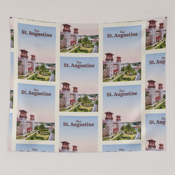 Item preview, Visit St. Augustine  designed and sold by Mercury Club.