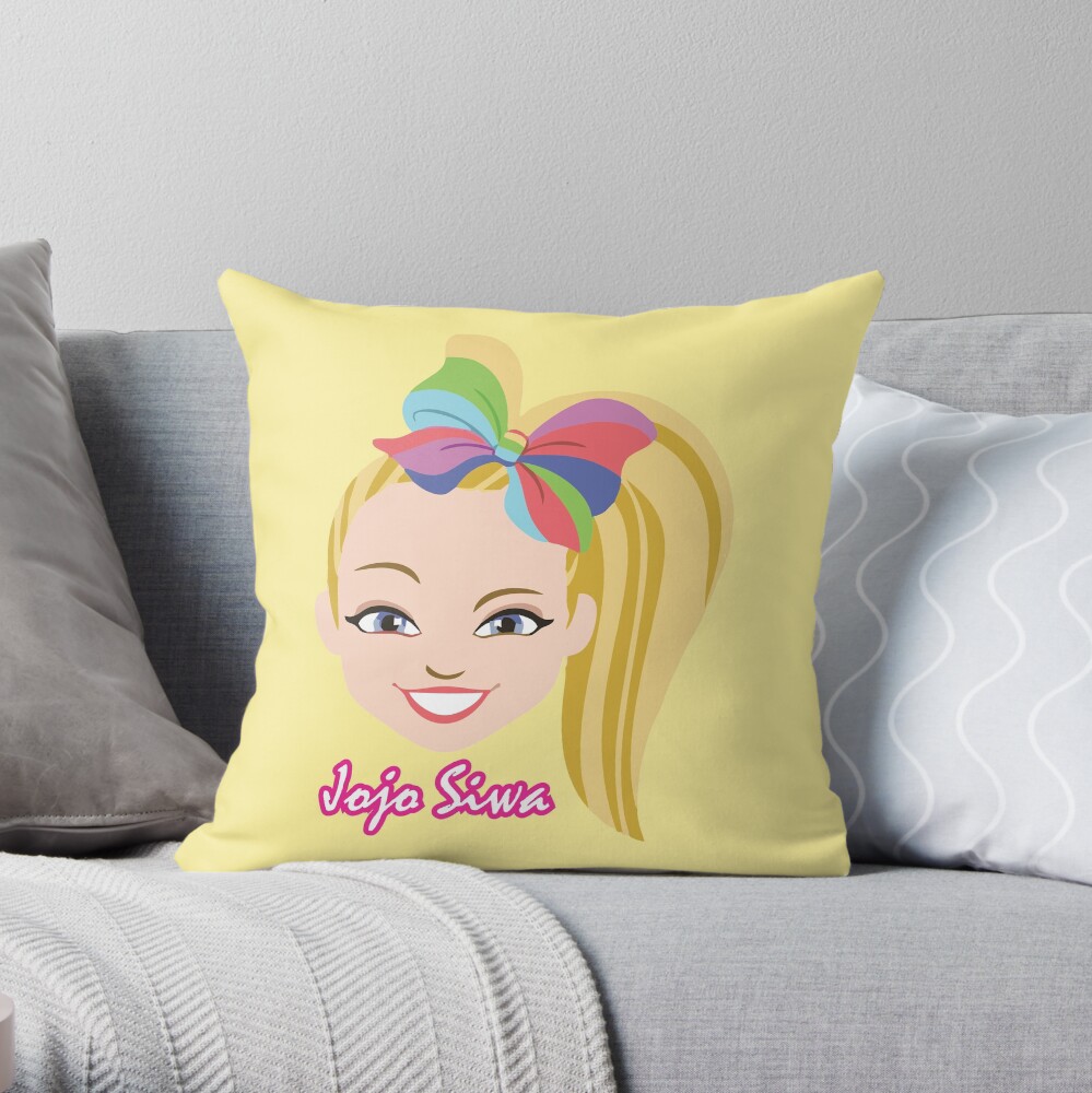 jojo siwa character pillow and throw set