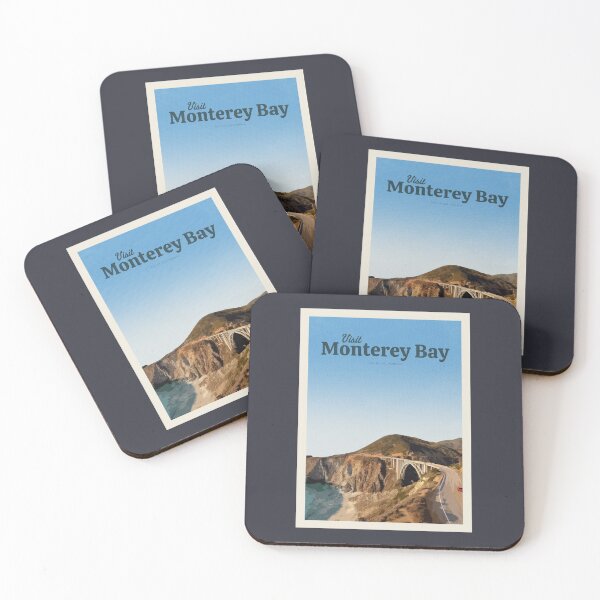 Item preview, Visit Monterey Bay  designed and sold by Mercury Club.