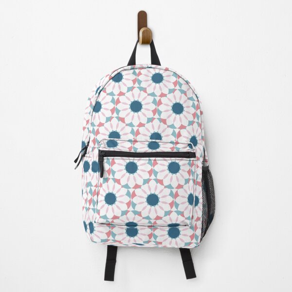 Item preview, Pink and Blue Geometric Floral Design designed and sold by shadowbright.