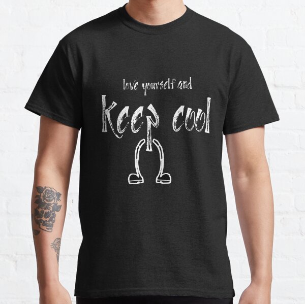 Vista previa del artículo con la obra «love yourself and keep cool », diseñado y vendido por chigara.