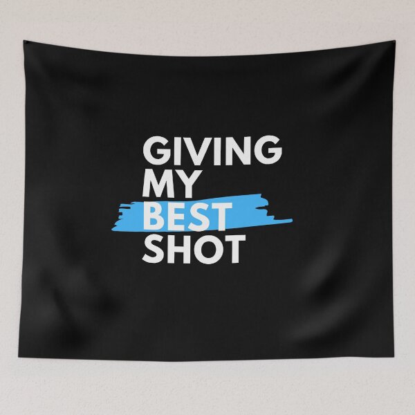 Item preview, Giving My Best Shot designed and sold by pintsandquarts.
