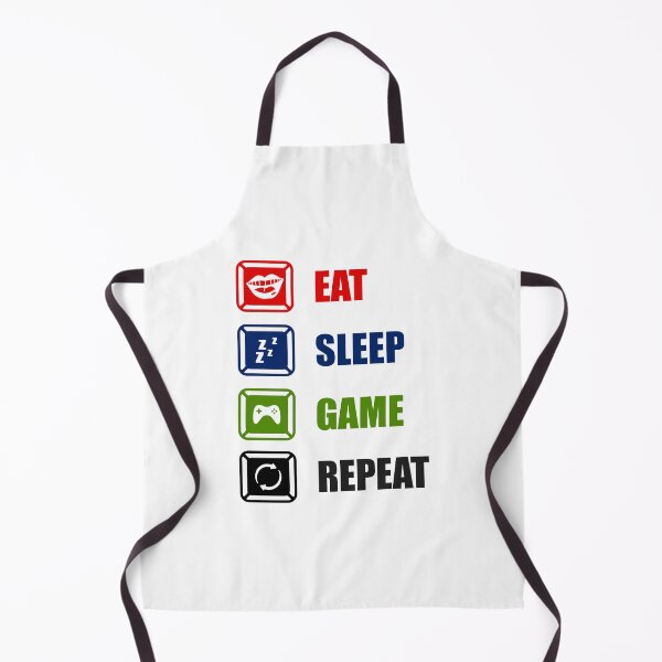 Item preview, Eat Sleep Game Repeat designed and sold by yassiny.