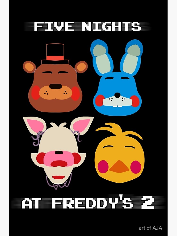 Five Nights At Freddys 2 Official Poster #1 by ProfessorAdagio on