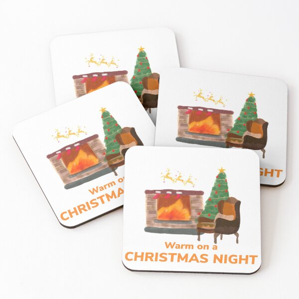 Item preview, Warm on a christmas night | Happy Christmas designed and sold by Mixture-DESIGN.