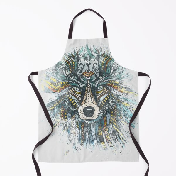 Item preview, Sacred Mandalas Spiritual Wolf (Tribal Guardian Spirit) designed and sold by Ornamental Arts.