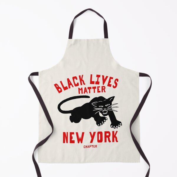 Item preview, BLACK LIVES MATTER: 'NEW YORK Chapter': Original Black with Red Text on Cream designed and sold by Day Chapman.